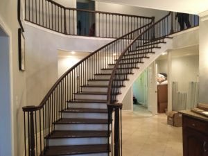 Curved stairs